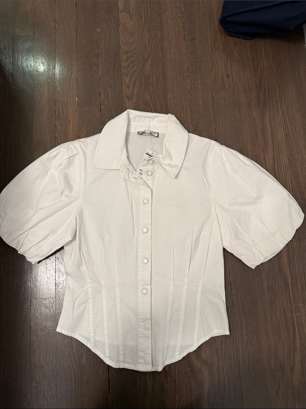 bagatelle White Button Collared Shirt